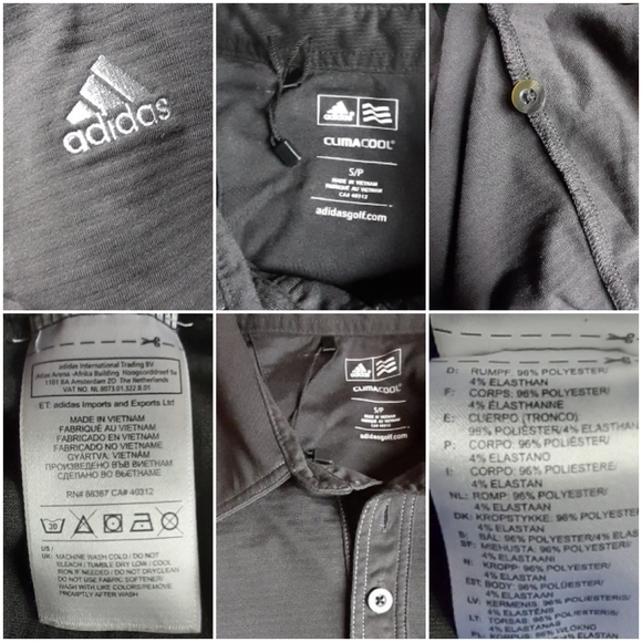 OG Adidas Climacool Golf Polo {Original} like new - Picture 14 of 16